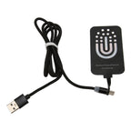 Protable Thin Wireless Charging Receiver Type C Magnetic Suction Dual Purpose Wireless Charging Receiver Wireless Charging Patch