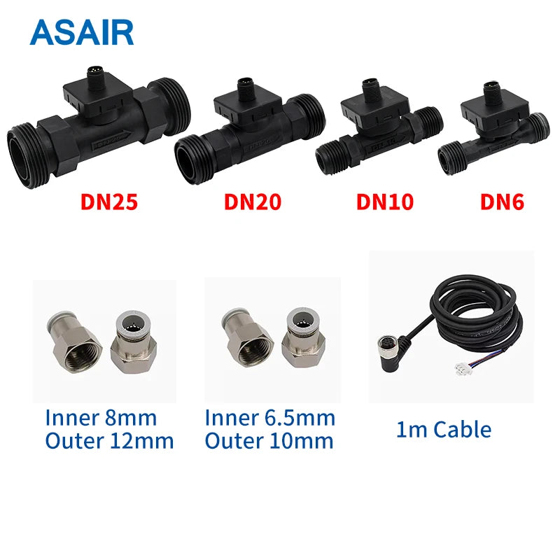 ASAIR high-precision vortex street liquid water flow sensor replaces Huba water flow sensor AFD2 series