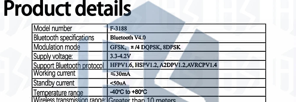CSR8645 Bluetooth 4.0 Audio Module - APTX Lossless Compression with Ultra-Low Power Consumption for Hi-Fi Speaker Amplifiers