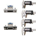 5/10Pcs Type-C USB 3.1 Female Jack Connector 2Pin 4Pin Charging Port USB C Socket With Screw Fixing Plate