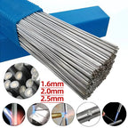 50pcs Universal Solder Wire 1.6/2.0/2.5mm Steel Aluminum Copper Iron Metal Low Temperature Welding Wire Fusible Without Powder