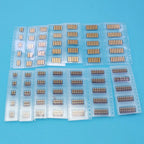 5 Pairs Male Female Battery Holder Contacts 2.0 mm Pitch 2 3 4 5 6 7 8 Pin Connector Battery Power Contact Tab Conductive Tab