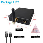 AkLIAM DD2 LDAC Aptx-Adaptive Bluetooth 5.4 to SPDIF Coaxial and Optical Output Digital Interface APTX-HD LDAC Converter