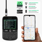 LILYGO T-Deck Plus Lora Mesh Radio with ESP32-S3 GPS LoRaWAN for Meshtastic Pocket Tracker Node with External Antenna