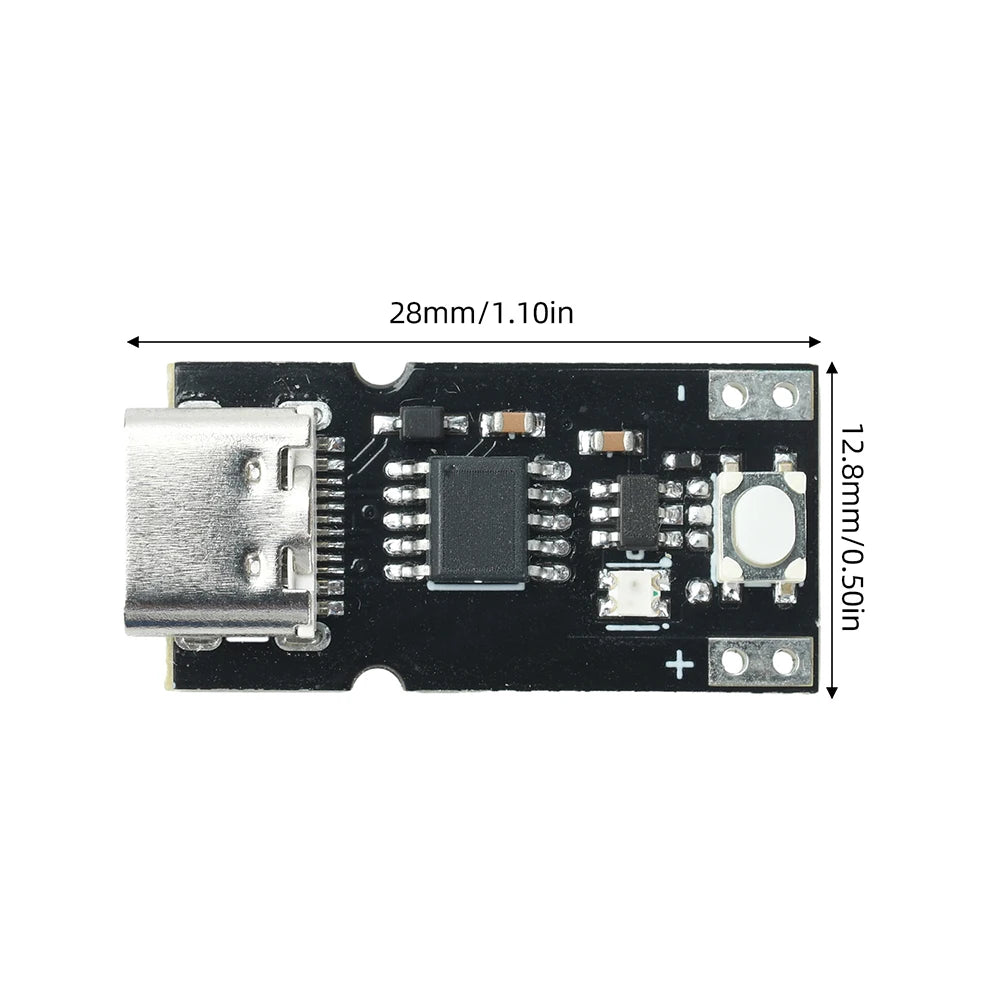 PD QC USB-C Voltage Trigger Module 5–20V Adjustable Voltage Module Supports Integer Decimal Setting Polling Test