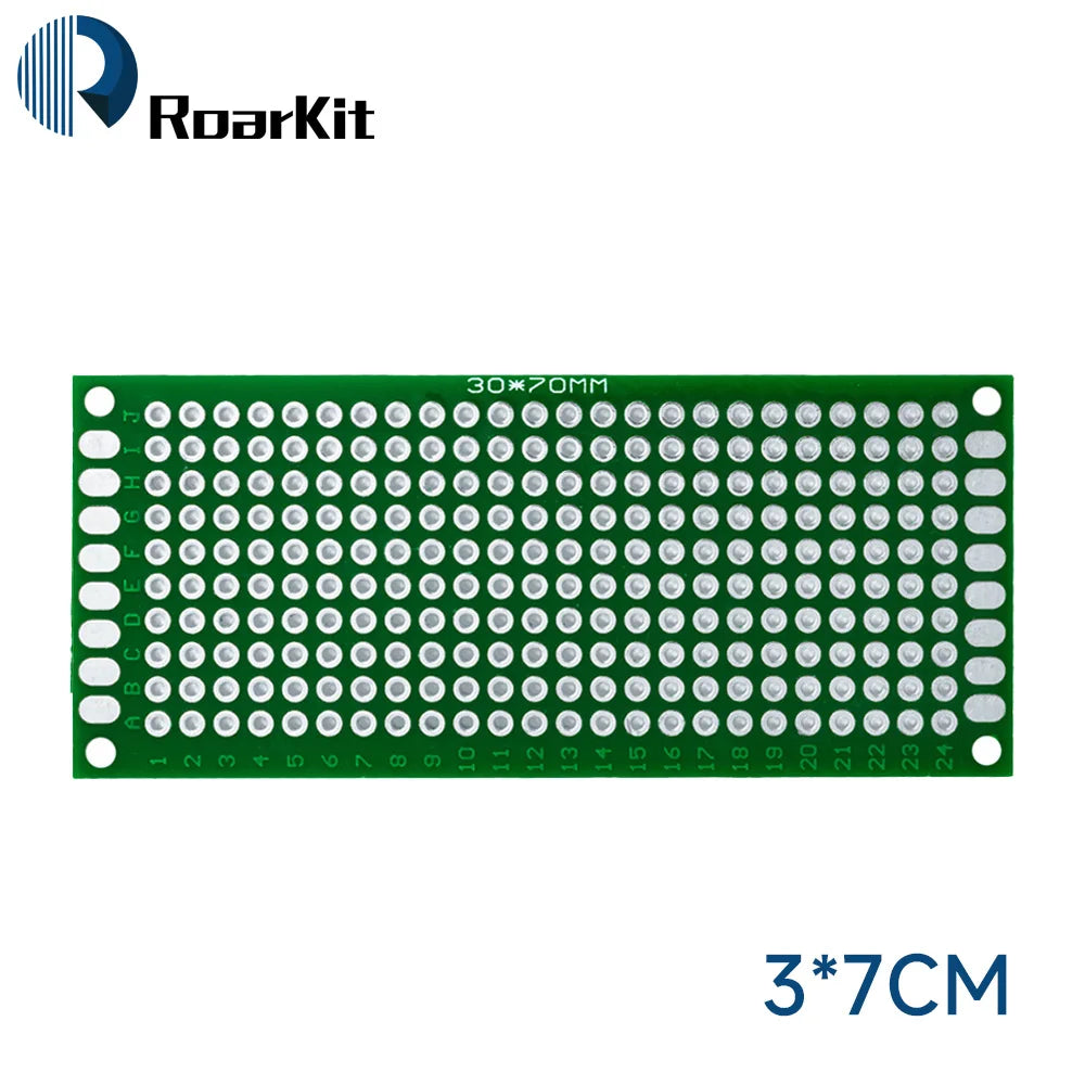 Universal PCB Circuit Protoboard Double Sided Breadboard 2x8 3x7 4x6 5x7 6x8 7x9 8x12 9x15 CM DIY Electronic Kit