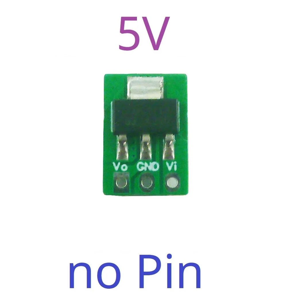 AMS1117 7805 Compatible LDO Module with Ultra-Low Standby Current and Precise Voltage Regulation for Electronics Projects