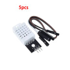 1/2/5pcs DHT22 Digital Temperature and Humidity Sensors AM2302 Module With Cable For Arduino
