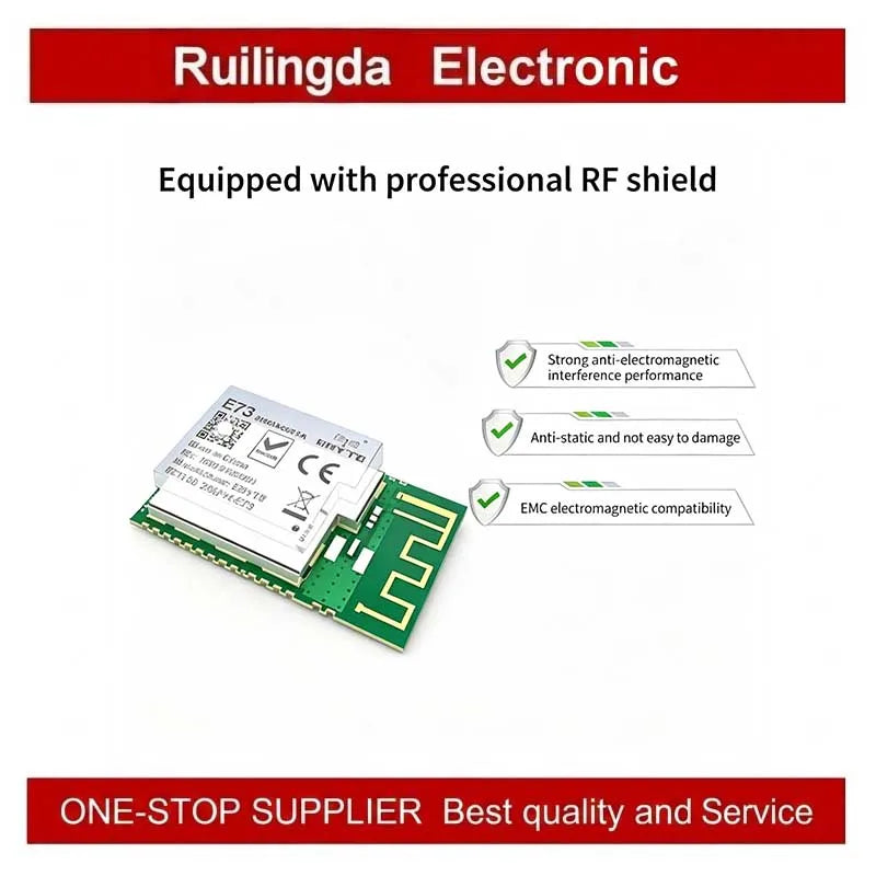 E73-2G4M08S1E E73-2G4M08S1C E83-2G4M03S EWT73-2G4M08S E73Series Wireless BLE Module nRF52840 nRF52833 nRF5340 BLE4.0/BLE5.1 8dBm