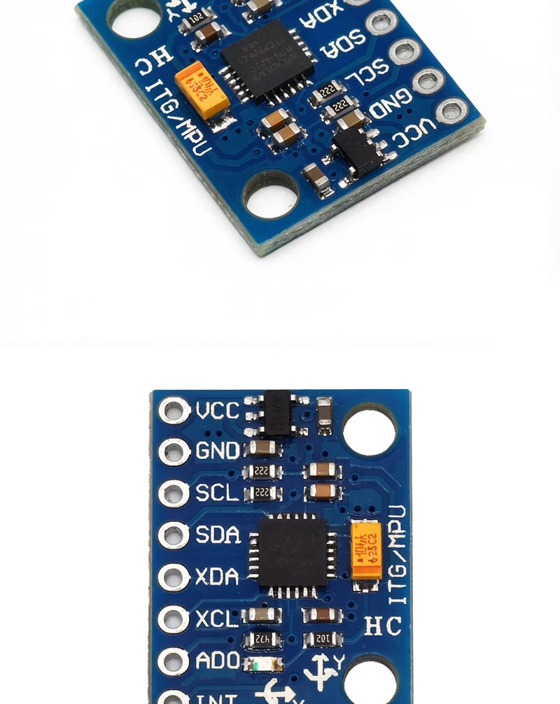 GY‑521 MPU‑6050 Three‑Axis Accelerometer Gyroscope Sensor Module 6DOF 3‑Axis Acceleration Gyro Sensor for Arduino