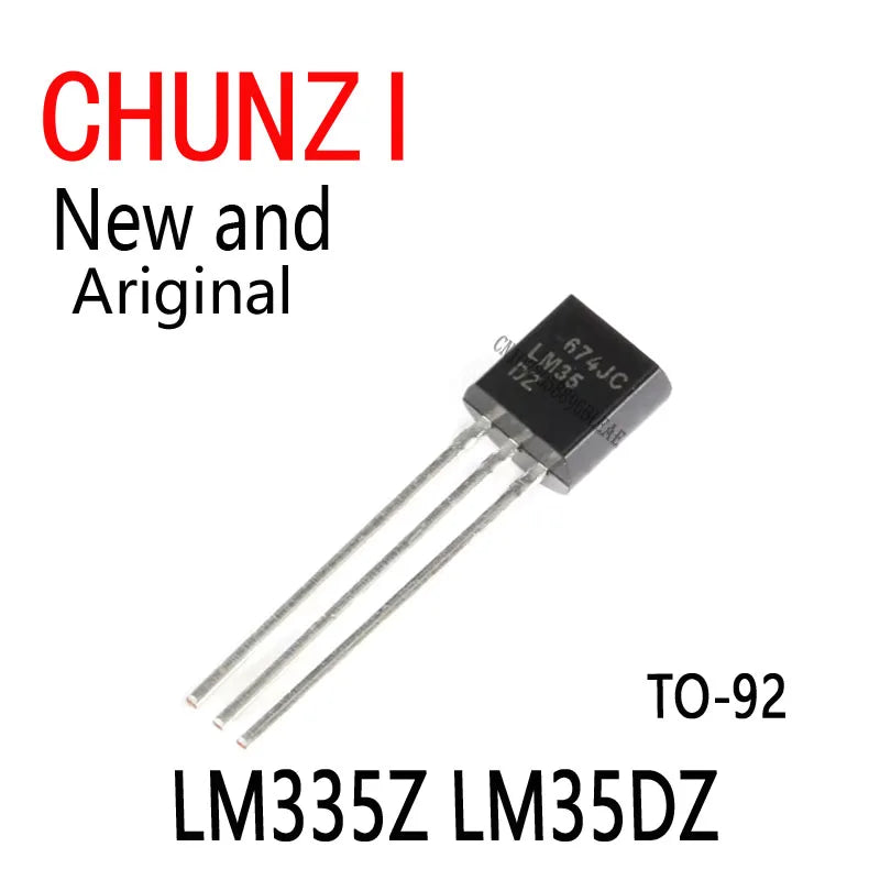 5pcs New and Original LM35 LM335 335Z IC TO-92 LM335Z LM35DZ