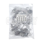 150PCS 300PCS Resistor Kit 1W 2W 3W 5W 5% 30Kinds X 10PCS Carbon Film Resistance 0.1-750 ohm Set 1k-820K 30Kinds X 5PCS