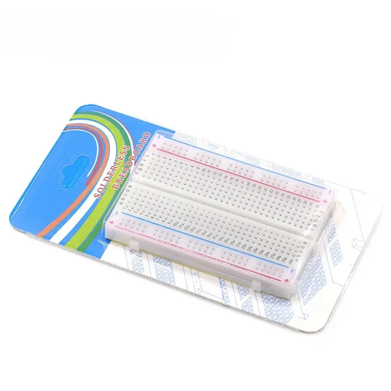 400 Tie Points Solderless Breadboard Kit PCB 140PCS/840PCS 14 Lengths Jumper Wire Dupont Line 10CM DIY Mini Test Protoboard Kit