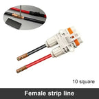 120A 1200V Male Female Connector Waterproof Big Current Parking Air Conditioner Plug Electric Forklift Generator Connectors