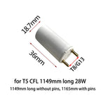6pcs 3pairs Fluorescent CFL (NOT LED) 14W 28W T8 To T5  G13 To G5 Tube Light Endcap Lamp Base Holder Socket Converter Adapter