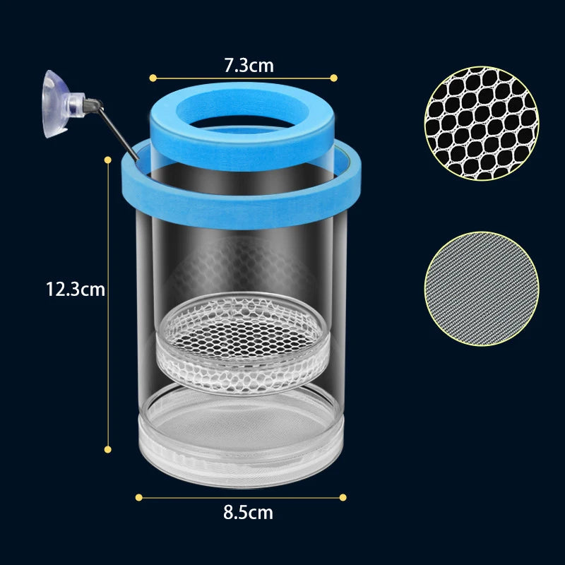 Hot Sale Floating Fish Breeding Isolation Box Aquarium Fish Tank Hatching Incubator Hatching Incubator Feeder Aquarium Hatchery