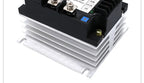LCTC SSR 0-10V 4-20MA 0-5V Potentiometer Control Single Phase AC Voltage Regulator Relay With Heat Sink DTY Module 220V 380V