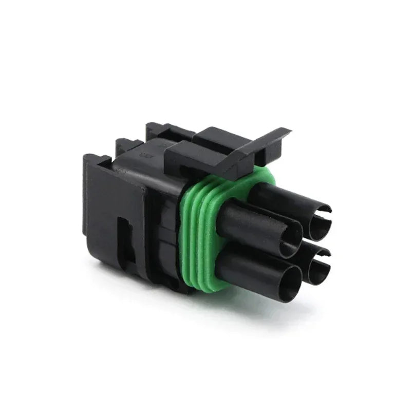 5/20Sets 2.5mm 1/2/3/4/6Pin Waterproof Electrical Connector Male Female Plug Delphi Injector Socket 12010975 For GM Motorcycle