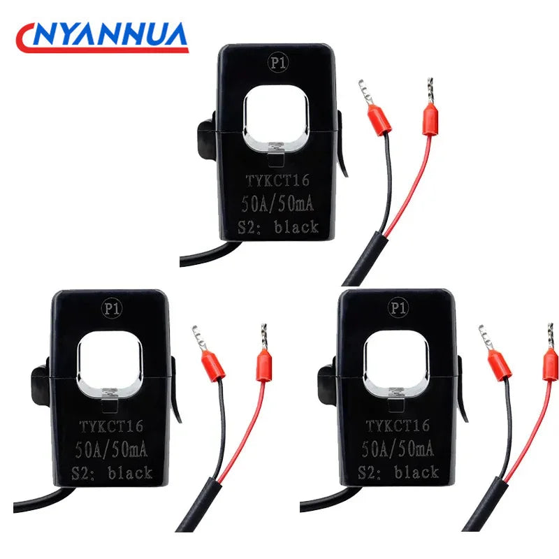 Split Type Current Transformer 2000:1 1000:1 For Electricity Meters CT KCT16 /mA 50A/25mA 100A/100mA