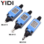 ME 8104 8108 8111 8122 9101 CNC Micro Momentary Limit Switch 5A/220V Rotary Roller Lever Sealed Industrial Machine Limit Switch