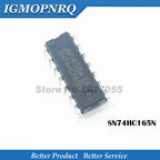 10PCS 74HC595N 74HC161N 74HC163N 74HC164 74HC165 74HC166N 74HC174N 74HC245 74HC257 74HC373N 74HC393 74HC4017 74HC4051N 74HC590AN