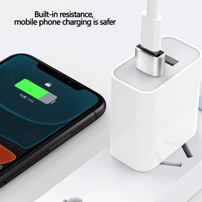 USB 3.0 to USB C 3.1 Adapter Mini Hi-Speed USB Type C Female to USB Type A Male Fast Charging Data Sync OTG Adapter Converter