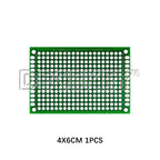 Double side PCB 2.54mm FR-4 7x9 6x8 5x7 4x6 3x7 2X8 12x8cm 9x15cm DIY Universal printed circuit PCB board protoboard 6*8 5*7