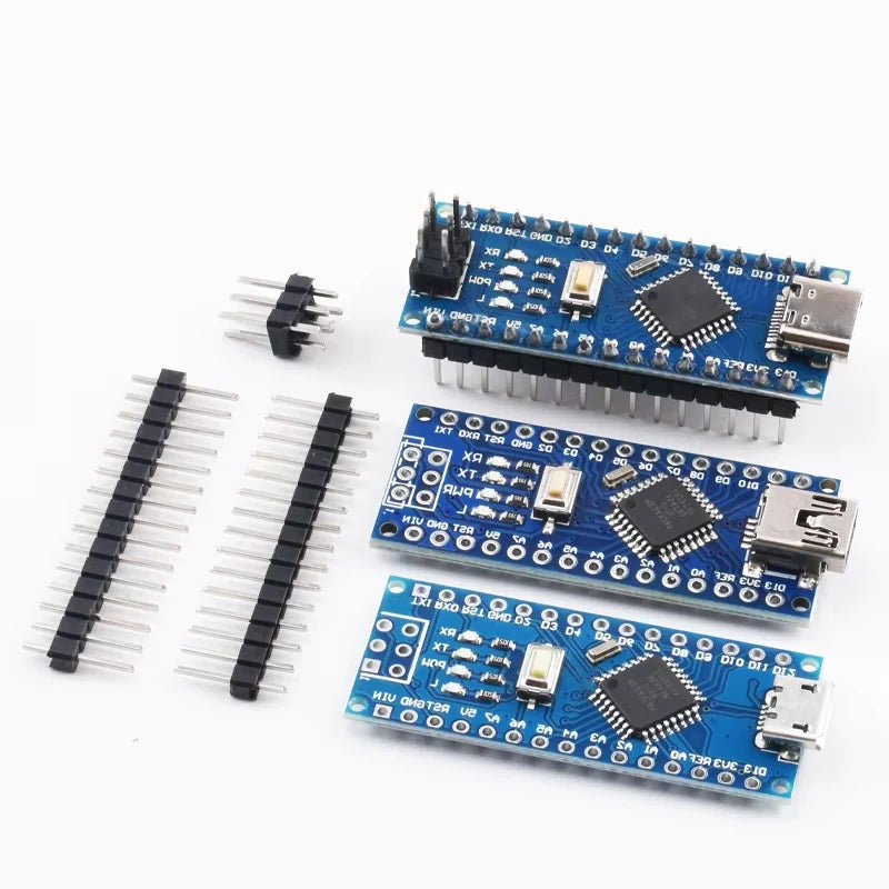 Mini / Type-C / Micro USB Nano 3.0 With the bootloader compatible Nano controller for arduino CH340 USB driver 16Mhz ATMEGA328P