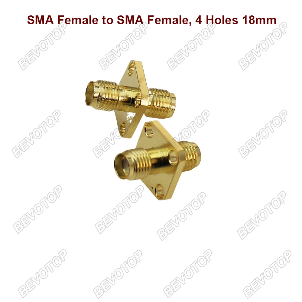 2 PCS/lot SMA / RP-SMA Female to Female jack For Raido Antenna SMA to SMA RF Coaxial Adapter Connector High Quality