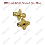 2 PCS/lot SMA / RP-SMA Female to Female jack For Raido Antenna SMA to SMA RF Coaxial Adapter Connector High Quality