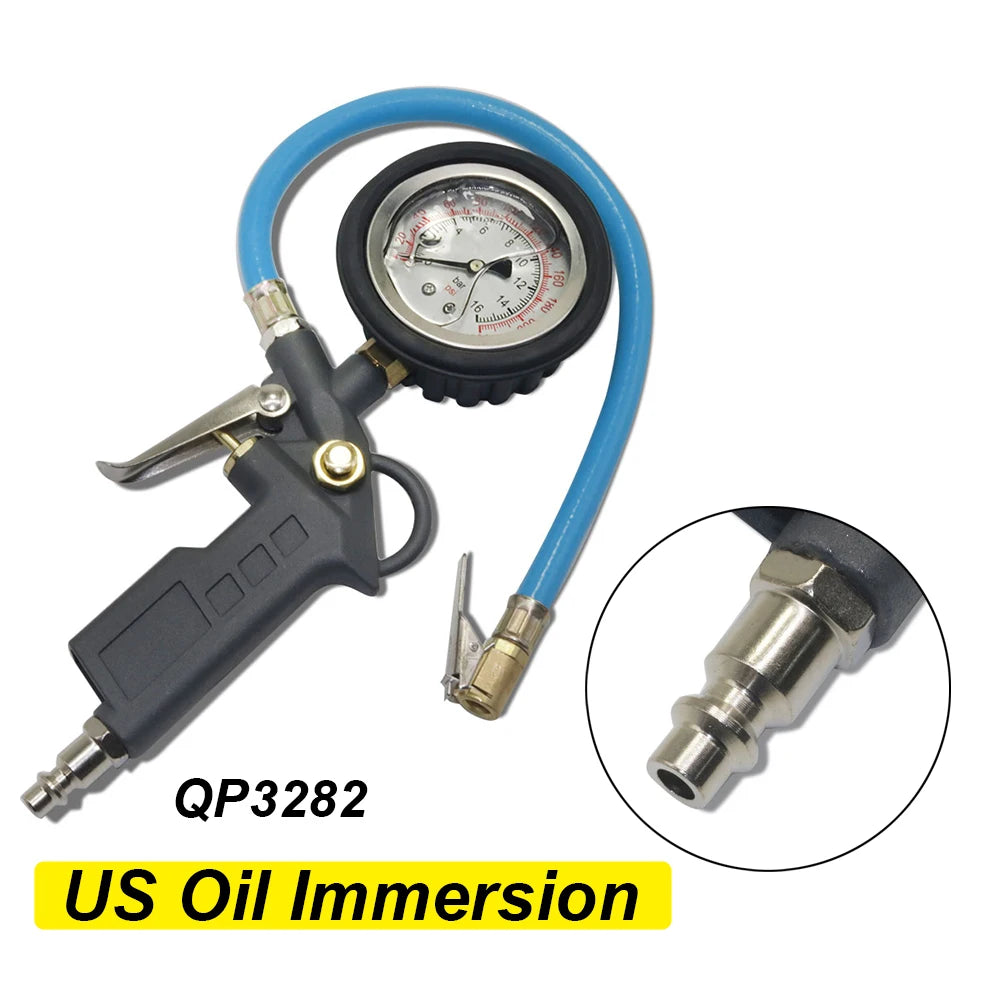 Automobile Tire Pressure Gun Barometer American Style European Style Japanese Style Handheld Tire Pressure Gauge