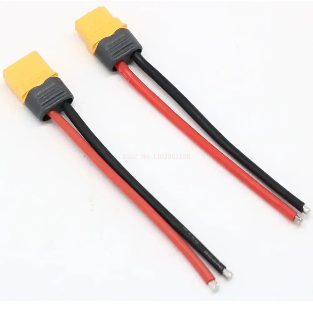 Xt60 Xt30 T Xt90 Mpx Plug Connector Male / Female Connector Plug With 12/14 /16awg Silicone Wire 100mm For Rc Battery Cable