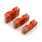 10pcsQuick Lever Splicing Wire Connectors 2/3/4 Pins CMK642 Compact Plugable Male Female Terminals Universal Blocks