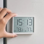 Indoor Multifunction Thermometer Hygrometer Automatic Electronic Temperature Humidity Monitor Clock Monitor Wall Monitor Clocks