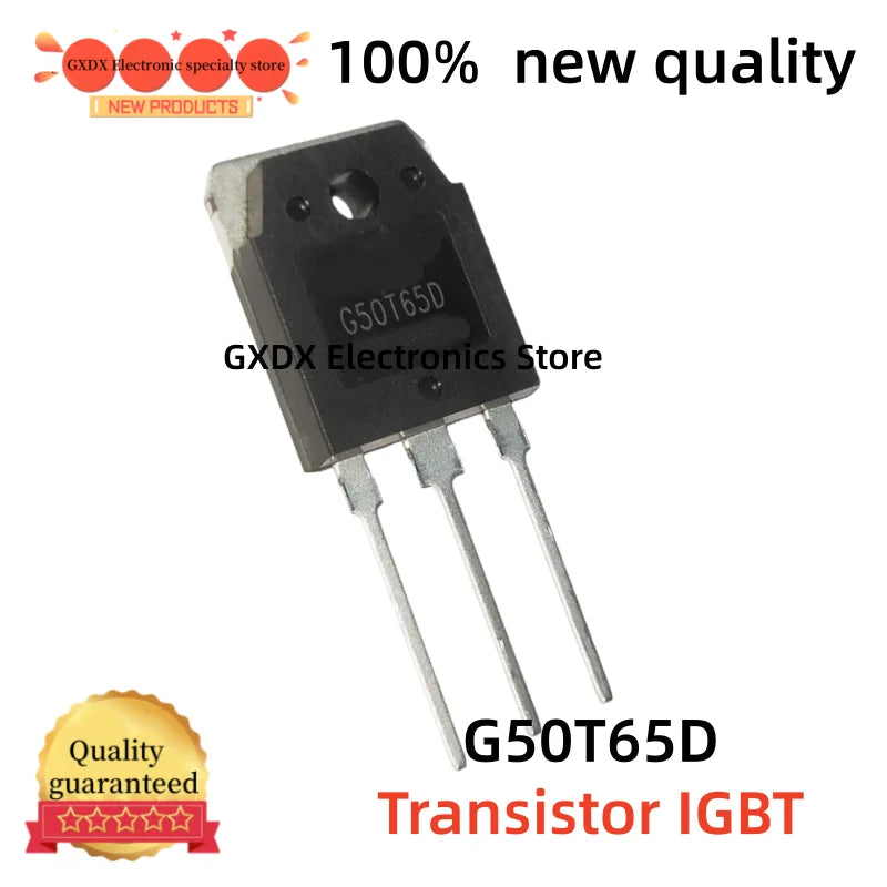 5-10-20-30-40-50pcs 100% new quality G50T65D 50T65D K50T60 50N60 TO-3P Transistor IGBT en Stock
