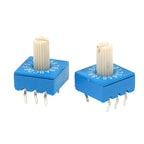 Hot Sale 1PC 0-F Rotary Encoder Switch With Handle 16-bit 8421C Positive Code 3:3 Switch