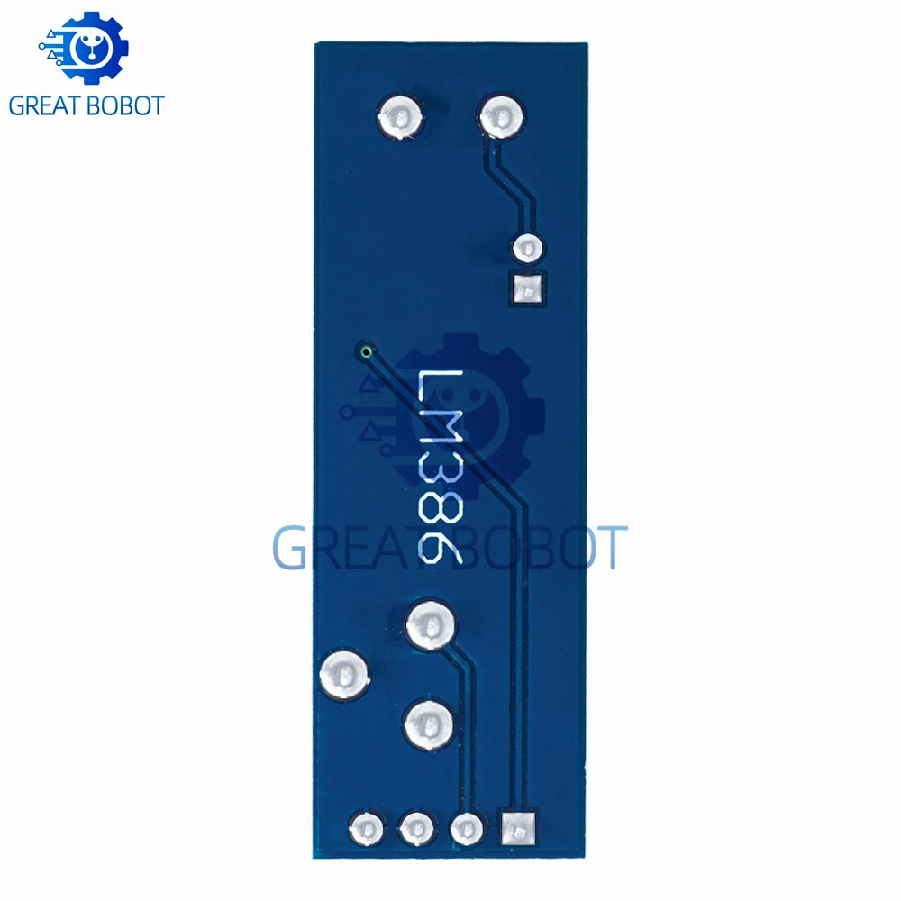 BS 1PCS LM386 Audio Amplifier Module - 200 - fold Amplification, 5V - 12V Input, 10K Resistance Included