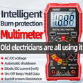 Digital Multimeter Voltage Tester Voltmeter SZ06 SZ308 TRMS 2000 Counts Auto-Ranging Ohm Volt Amp Meter Measuring AC/DC Voltage