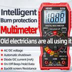 Digital Multimeter Voltage Tester Voltmeter SZ06 SZ308 TRMS 2000 Counts Auto-Ranging Ohm Volt Amp Meter Measuring AC/DC Voltage