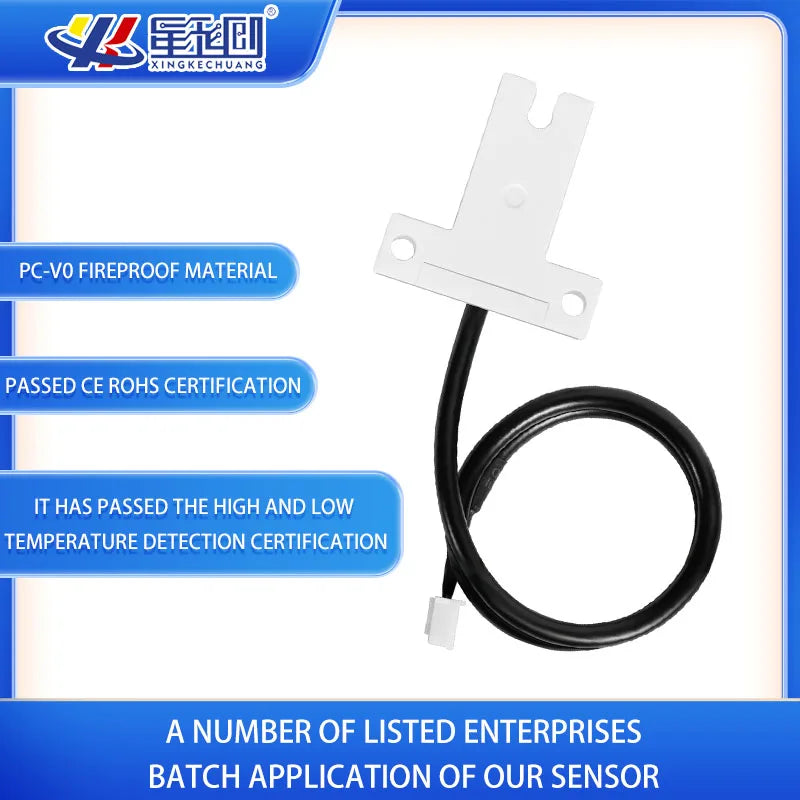 Non-Contact Thin Pipe Liquid Level Sensor Capacitive Water Level Detection Switch For Medical Infusion Tube Water Shortage Alarm