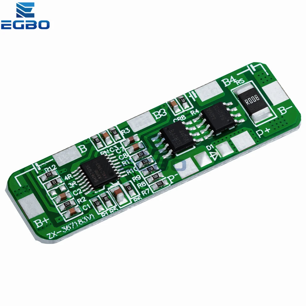 1~5PCS Over Protection! 4S 4A-5A 18650 Li-ion Lithium Battery Protection Board 4 Pack PCB BMS 4.25-4.35V To 2.3-3.0V