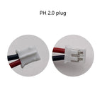 103450 3.7V 2000mAh Polymer Lithium Rechargeable Battery Jst PH 2.0mm 2pin Plug for Camera GPS Navigator MP5 Bluetooth Headset