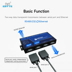 RS485/232/422 to RJ45 CDEBYTE NB183E/ES/S-V2 8-Channel Serial Server ModBus RTU to TCP Build-in Watchdog MQTT HTTP