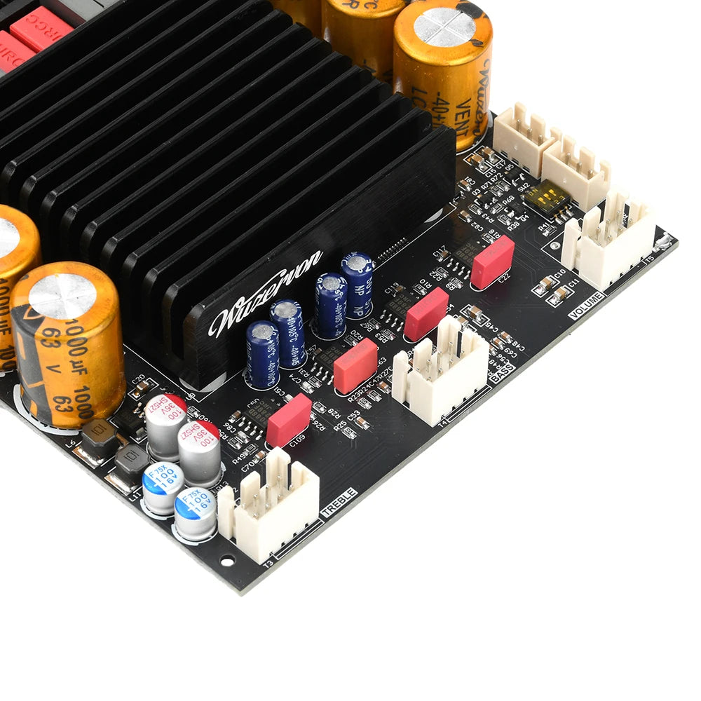 DC 18-50V 3002T PRO Bluetooth Amplifier Board Qualcomm QCC3034 2.0 Channel APTX Lossless 300W+300W TPA3255