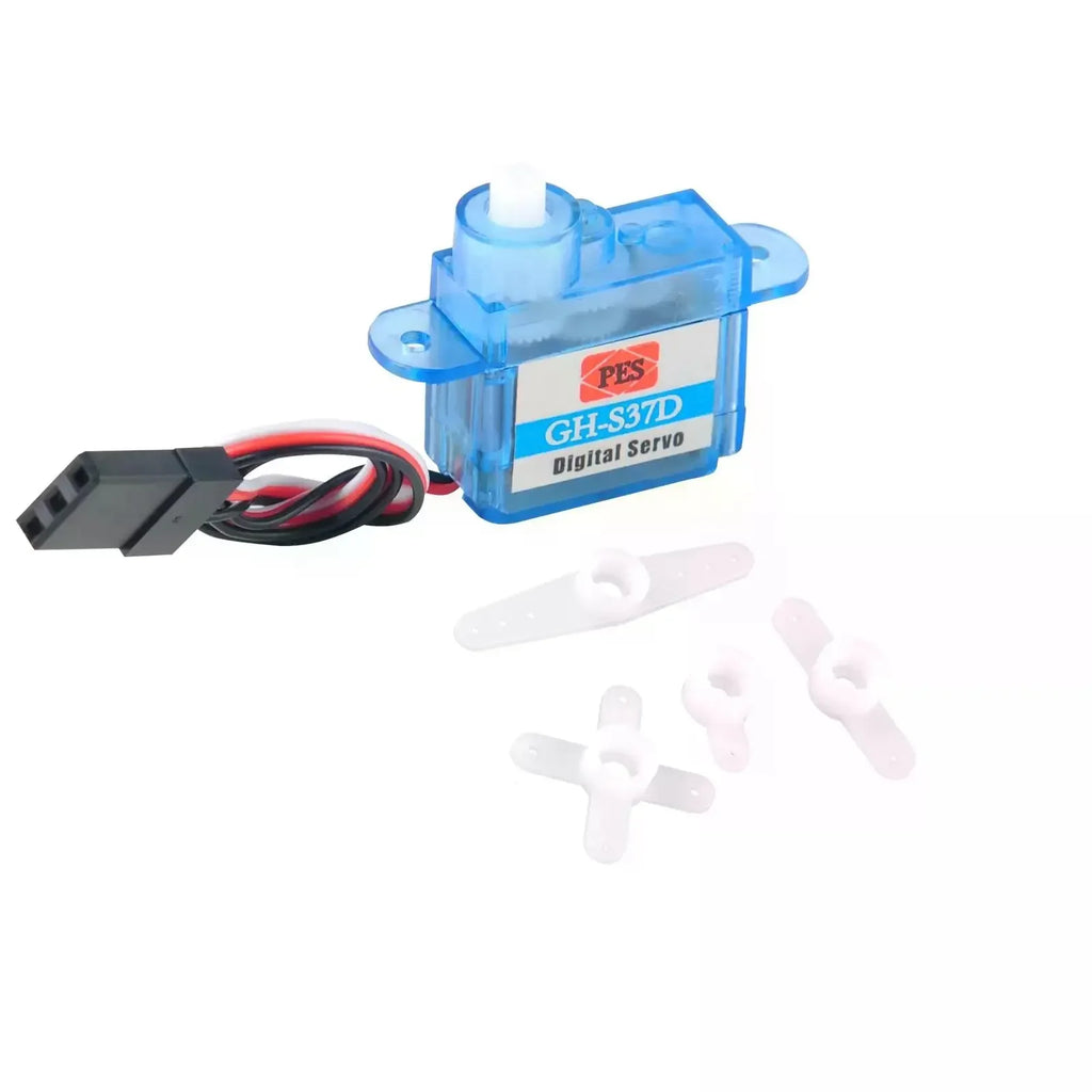 1/2/4 PCS GH-S37D Micro Digital Servo Motor 3.7g Super Light 90 Degree for RC Plane/Helicopter/Boat/Car Super Light Mini Servos