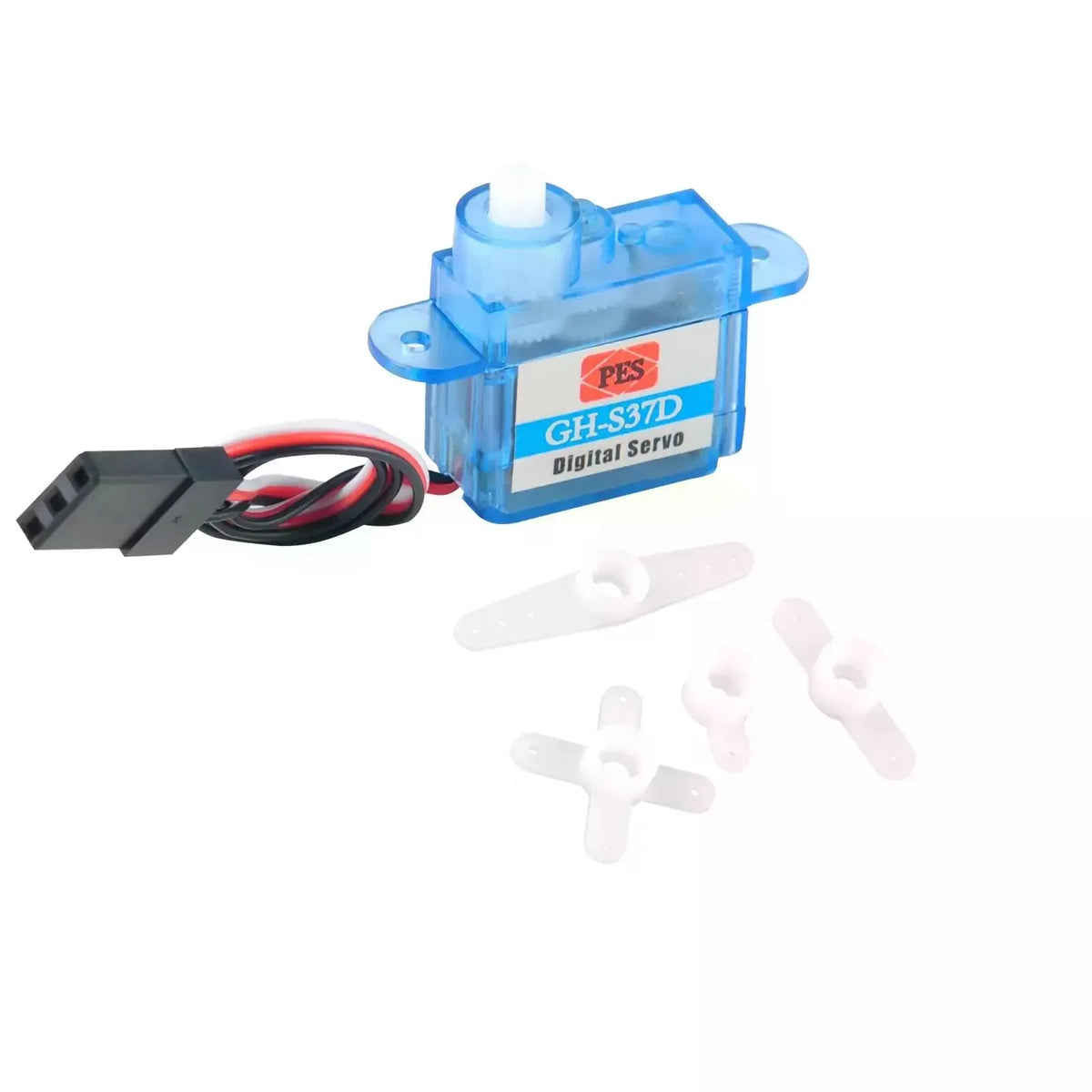 1/2/4 PCS GH-S37D Micro Digital Servo Motor 3.7g Super Light 90 Degree for RC Plane/Helicopter/Boat/Car Super Light Mini Servos