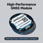 M10 GNSS GPS Module with Magnetometer QMC5883L UBX-M10050 GPS Galileo BeiDou GLONASS QZSS SBAS Antenna Receiver