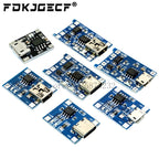 TP4056 With Protection Dual Functions 5V 1A Mini Micro TYPE-C USB 18650 Lithium Battery Charging Board Charger Module 1A Li-ion