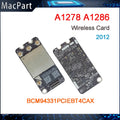 Original WiFi Airport Card BCM94331PCIEBT4CAX Bluetooth 4.0 Wifi Card For Macbook Pro A1278 A1286 A1297 2011 2012 Years