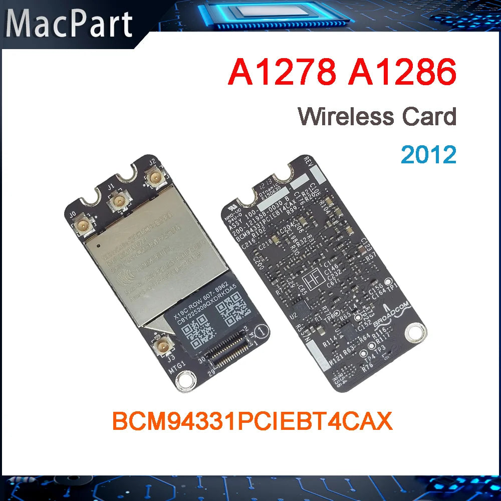 Original WiFi Airport Card BCM94331PCIEBT4CAX Bluetooth 4.0 Wifi Card For Macbook Pro A1278 A1286 A1297 2011 2012 Years